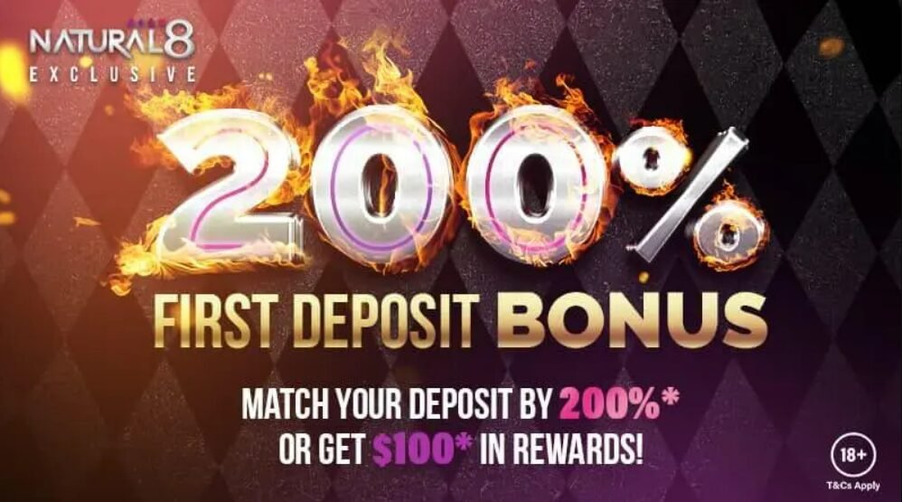 Natural 8 Poker Welcome Bonus