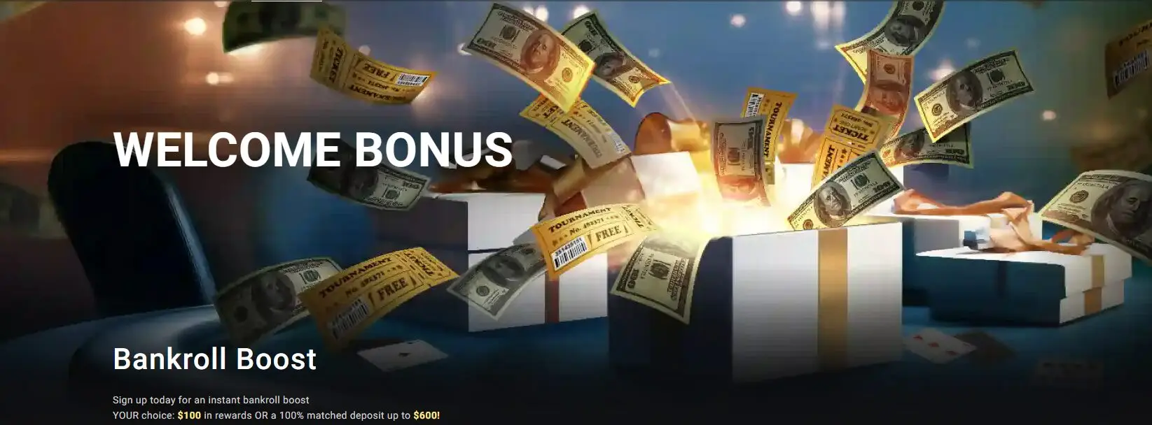 GGPoker welcome bonus offer image